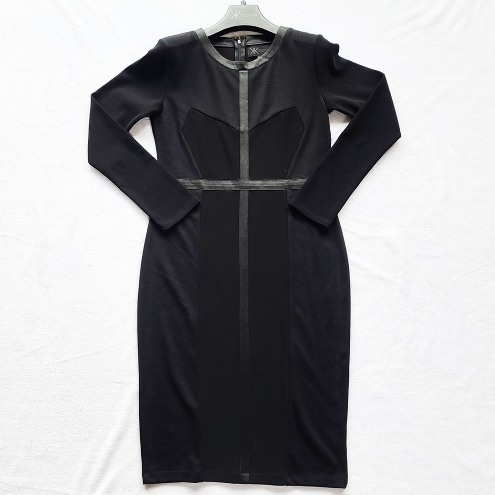 Black Bodycon Cocktail Dress